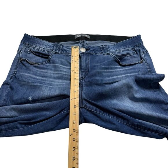 Democracy Ab Technology Denim Jeans Blue Sz 20W - Picture 3 of 10